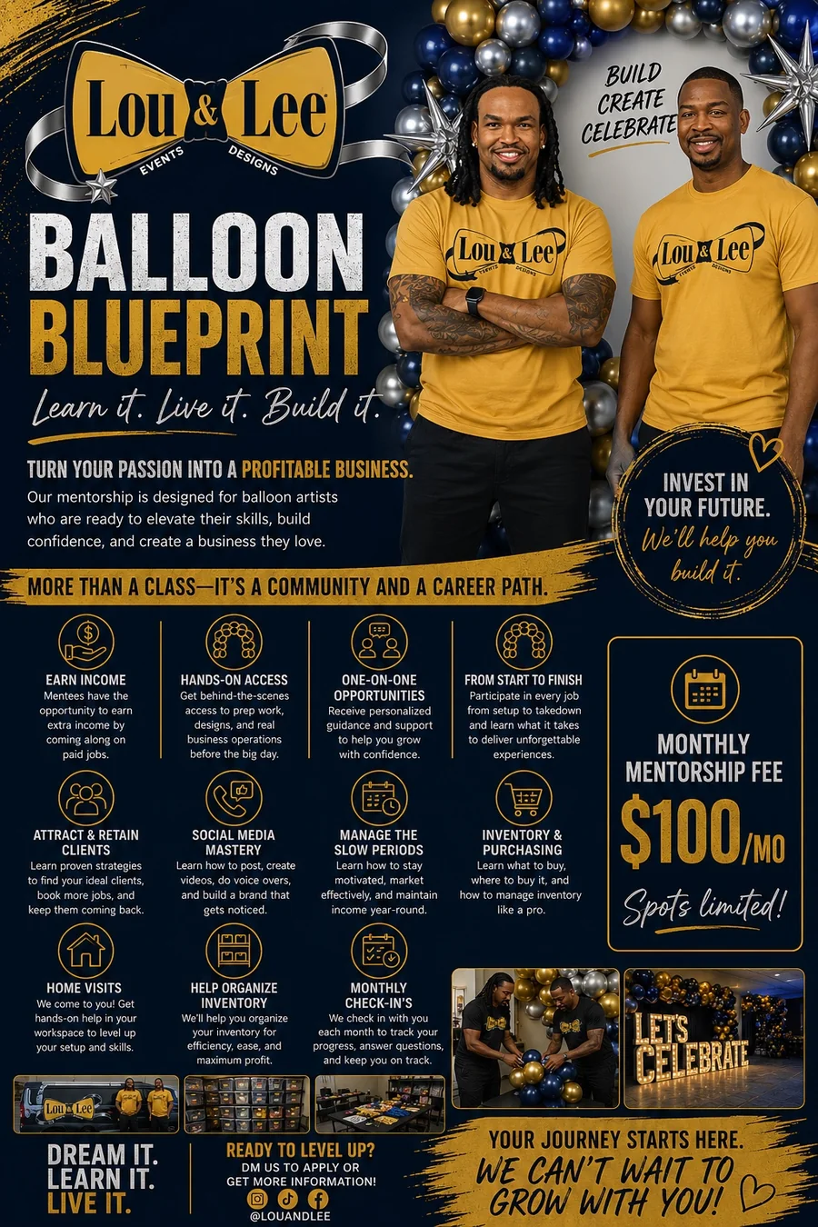 Balloon Blueprint mentorship program by Lou and Lee